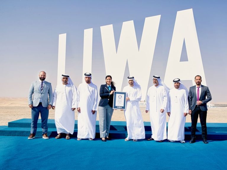 Celebrating a Guinness World Record for the World’s Largest Sign Board